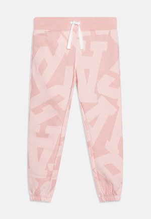 JAN HERITAGE LOGO - Spodnie treningowe - pink