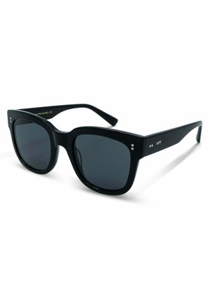 Messy Weekend LIV GROSSE ECKIGE  - Lunettes de soleil - black   green