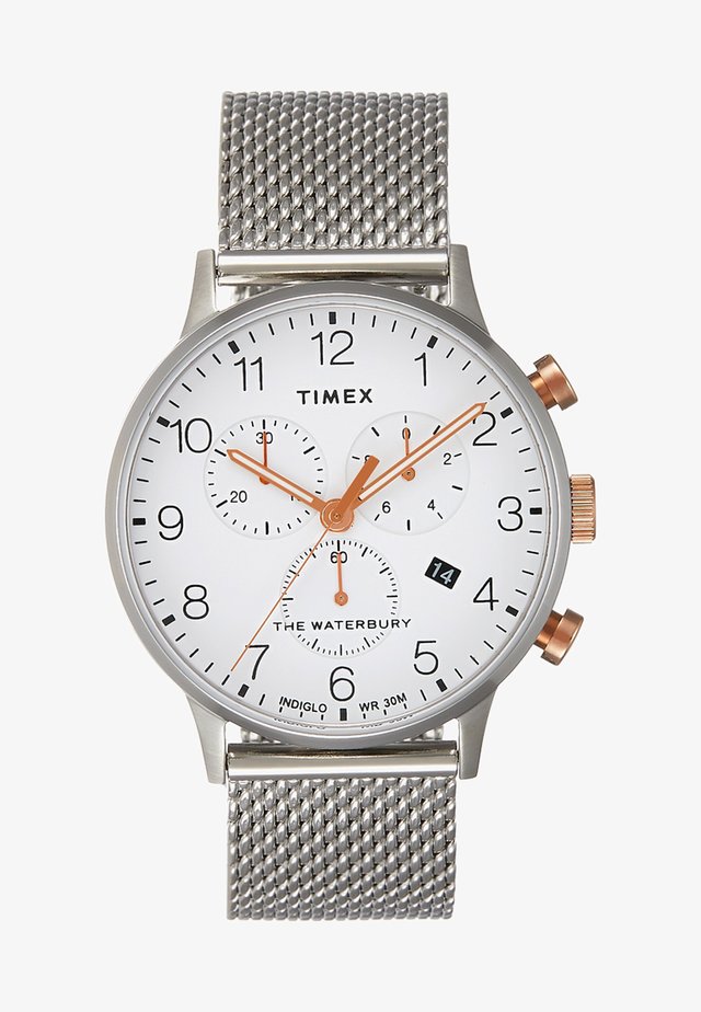 WATERBURY CLASSIC CHRONOGRAPH - Cronografo - silver-coloured/white