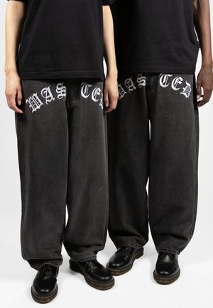 Wasted Paris CASPER PANT CHAD UNISEX - Baggy Jeans - faded black