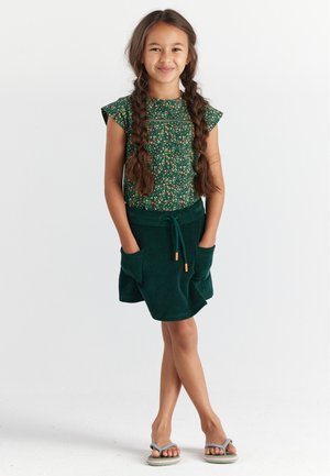 ZOE DITSY - Print T-shirt - groen/rood/geel/oranje/print
