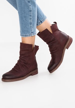 Classic ankle boots - bordeaux