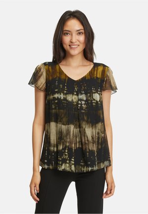 Blouse - black khaki