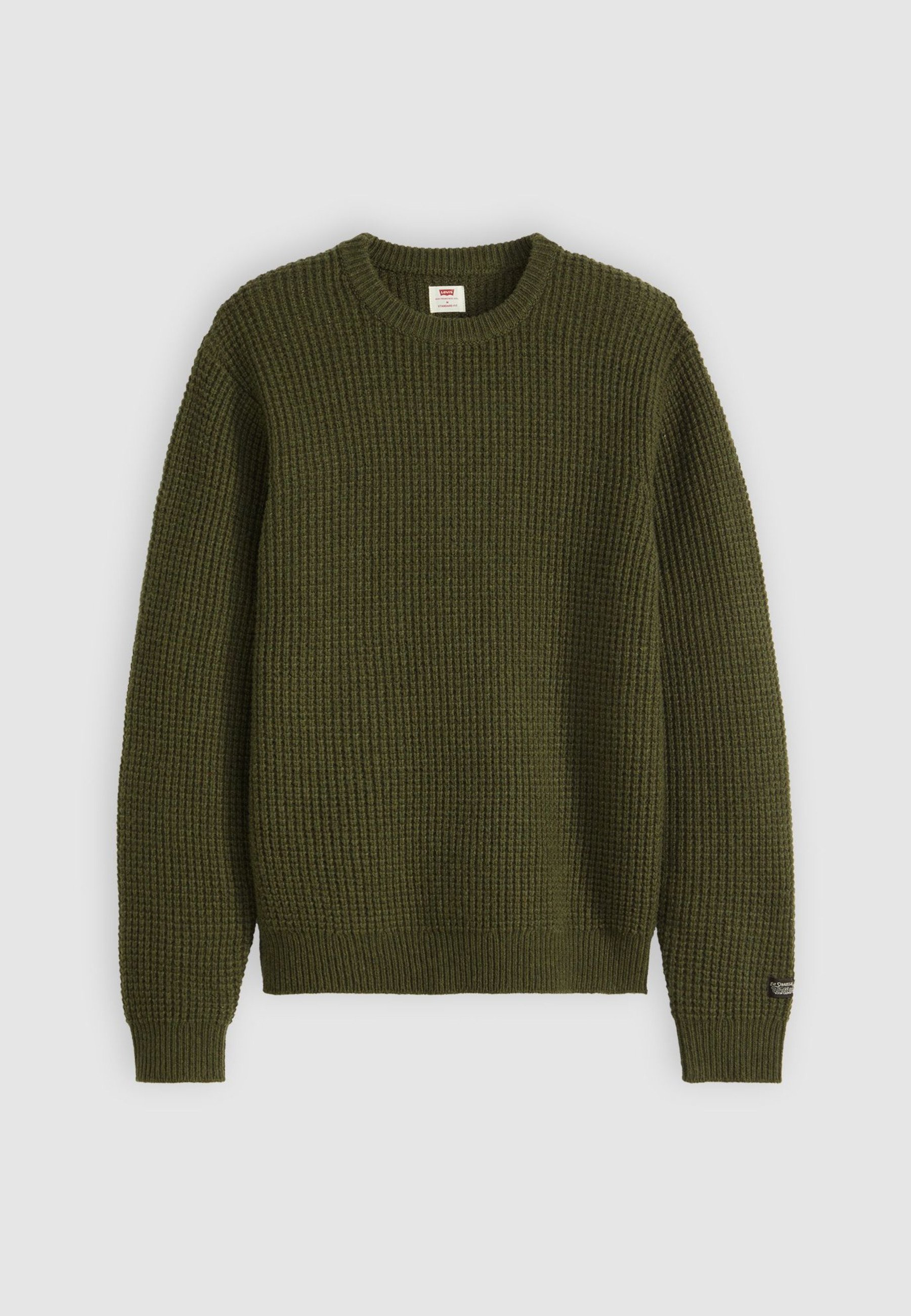 Levi's® PRESIDIO CREW - Maglione - autumn leaves heather/oliva