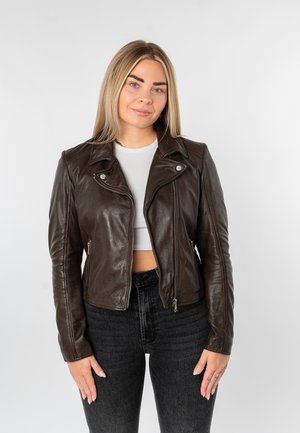 MWKALEA - Lederjacke - brown