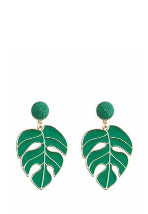 PALM LEAF STATEMENT - Korvakorut - green