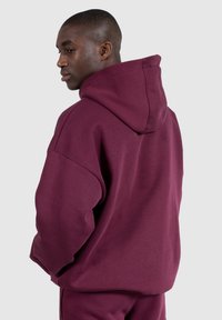 Smilodox DAWSON OVERSIZED HOODIE - Felpa con cappuccio - bordeaux