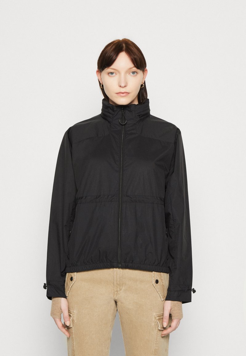 Hunter ORIGINAL WOMENS TRAVEL JACKET Summer jacket black Zalando