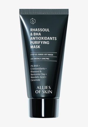 Allies of Skin RHASSOUL & BHA ANTIOXIDANTS PURIFYING MASK - Masque visage
