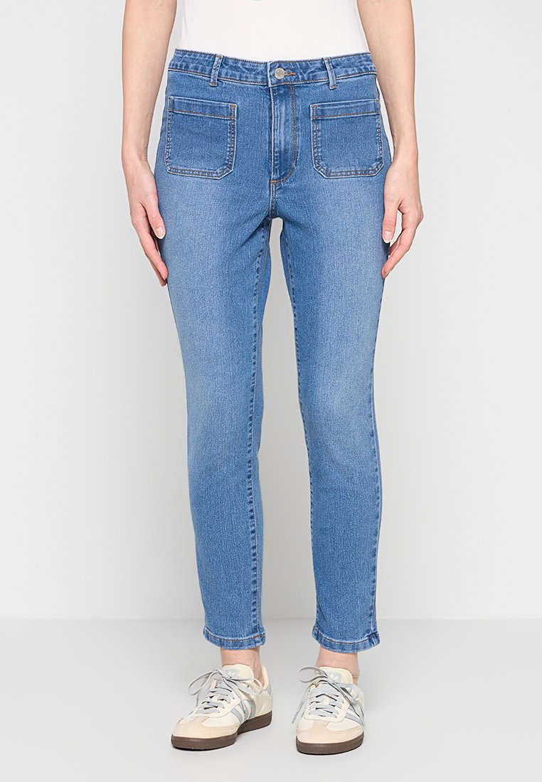Vero Moda Jeans Skinny Fit blauw denim/bluedenim