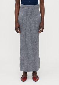 ONLY Tall ONLJEANETT LIFE LONG SKIRT  - Maxiskjørt - medium grey melange