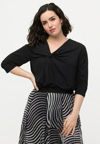 Ulla Popken Pitkähihainen paita - black