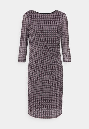 EOS DRESS - Shift dress - black