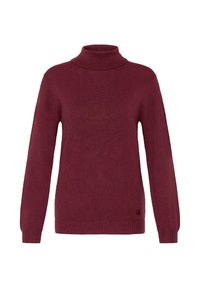 OXAIDA ROLLNECK - Stickad tröja - chocolate truffle