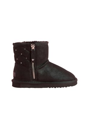 REGULAR FIT - SIDE ZIP QUILTED PANEL - Vinterstövlar - black