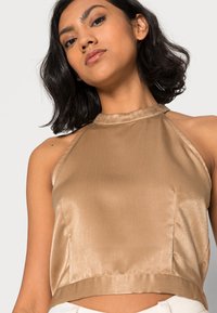 VILA VITONE HIGHNECK - Top - tigers eye