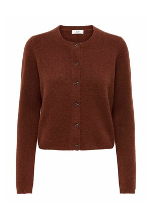 JDY, JDYCHLOE L/S CARDIGAN KNT NOOS - Gilet - bronze