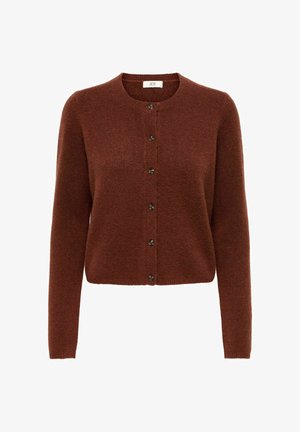 JDY, JDYCHLOE L/S CARDIGAN KNT NOOS - Gilet - bronze