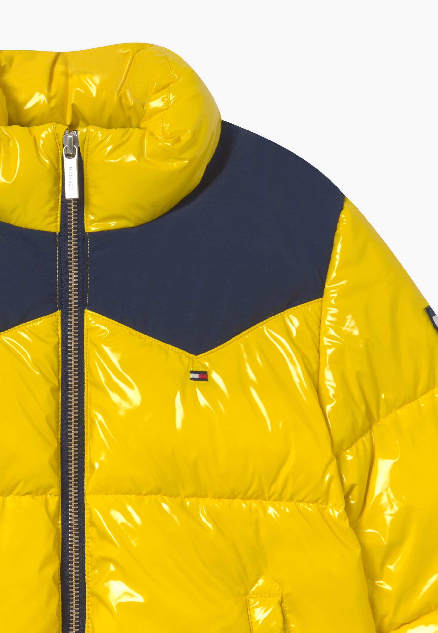 hilfiger jacket yellow