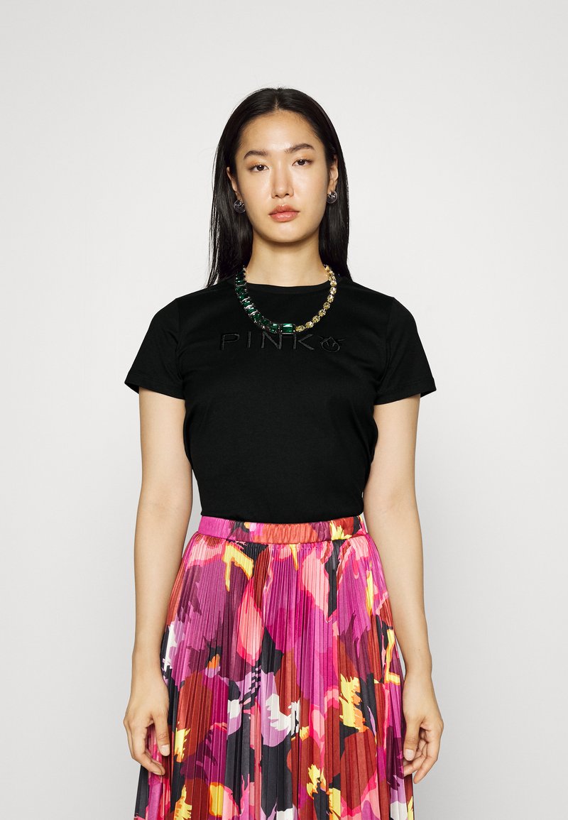 Pinko MARCELLE SET TShirt print nero limousine/schwarz Zalando.de