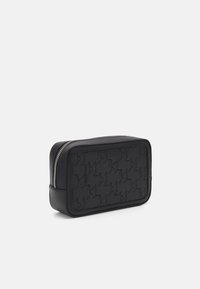 KARL LAGERFELD LOOM LEA VANITY CASE - Wash bag - black