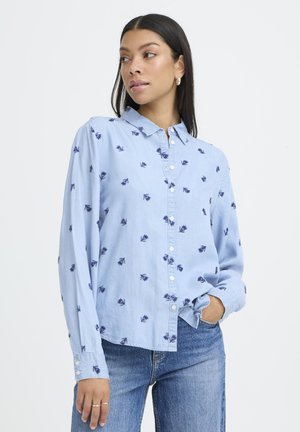 KOSMO BOHO - Hemdbluse - light blue denim