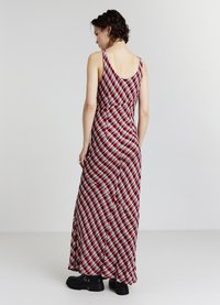 Calliope SCIALLATO FANTASIA - Freizeitkleid - var rosso scuro