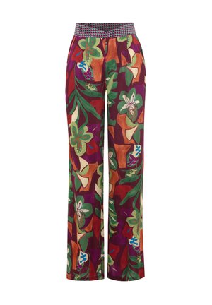 adL OPHRA - Stoffhose - printed damson