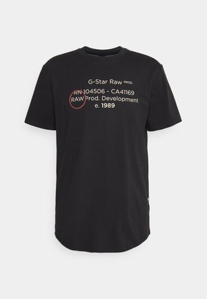 LASH GRAPHIC - T-shirt con stampa - black