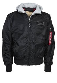 Alpha Industries - MA-1 D-TEC - Chaqueta de entretiempo - black Imagen en miniatura 1