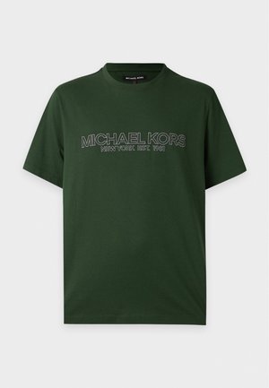 Michael Kors, LOGO GIFTING TEE - Тениска с щампа - dark moss