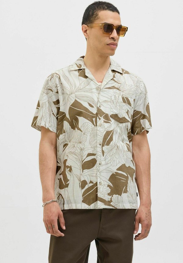 JPRBLUBAHAMAS PRINT RESORT SHIRT - Hemd - elmwood