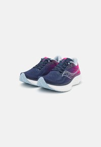 Saucony RIDE 18 Road Running Shoes Navy fuchsia dark Blue Zalando saucony-ride-18-road-running-shoes-navy-fuchsia-dark-blue-zalando