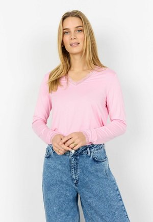 MARICA - Pikkade varrukatega topp - rose