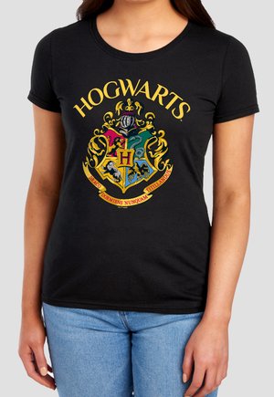 Cotton Soul, HARRY POTTER HOGWARTS ARCH CREST - T-Shirt print - black