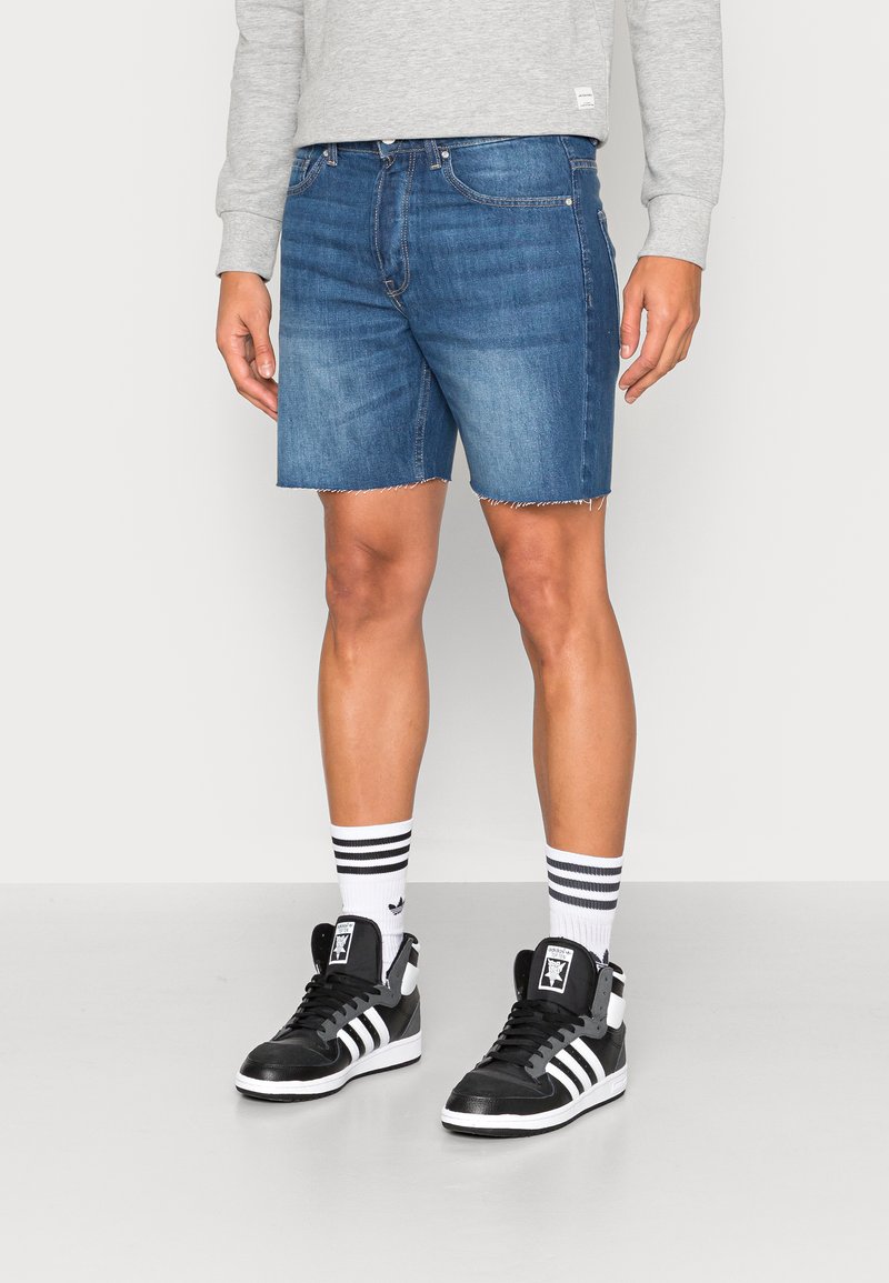 Only & Sons - ONSAVI - Jeansshorts - blue denim, Forstørre