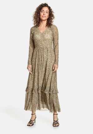 Maxi dress - black gemustert
