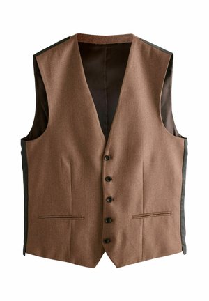 SIGNATURE ZIGNONE- REGULAR FIT - Chaleco de traje - neutral