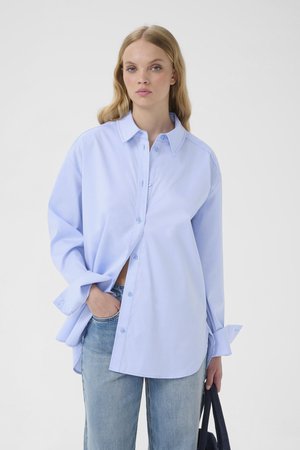 YORK - Skjortebluser - chambray blue melange