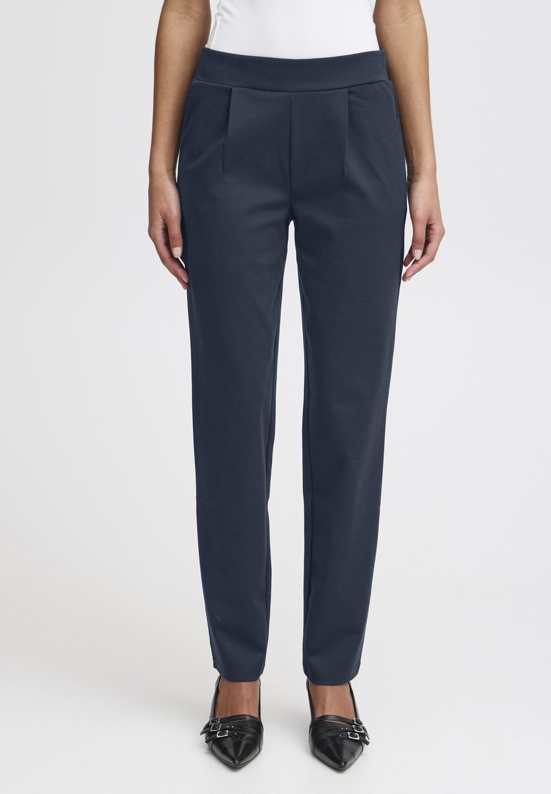 ICHI - KATE STRAIGHT - Trousers - total eclipse, Enlarge