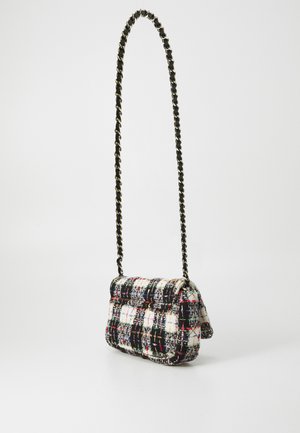 BOUCLE CHECKED HOLLIS BAG - Borsa a tracolla - black