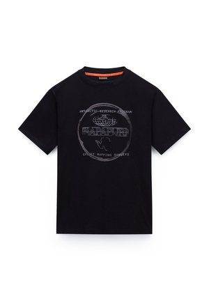 Napapijri BALD - Camiseta estampada - black beauty