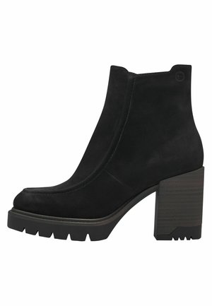 Tamaris Platform ankle boots - black