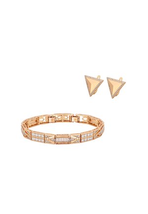 SET - Fülbevalók - gold-coloured