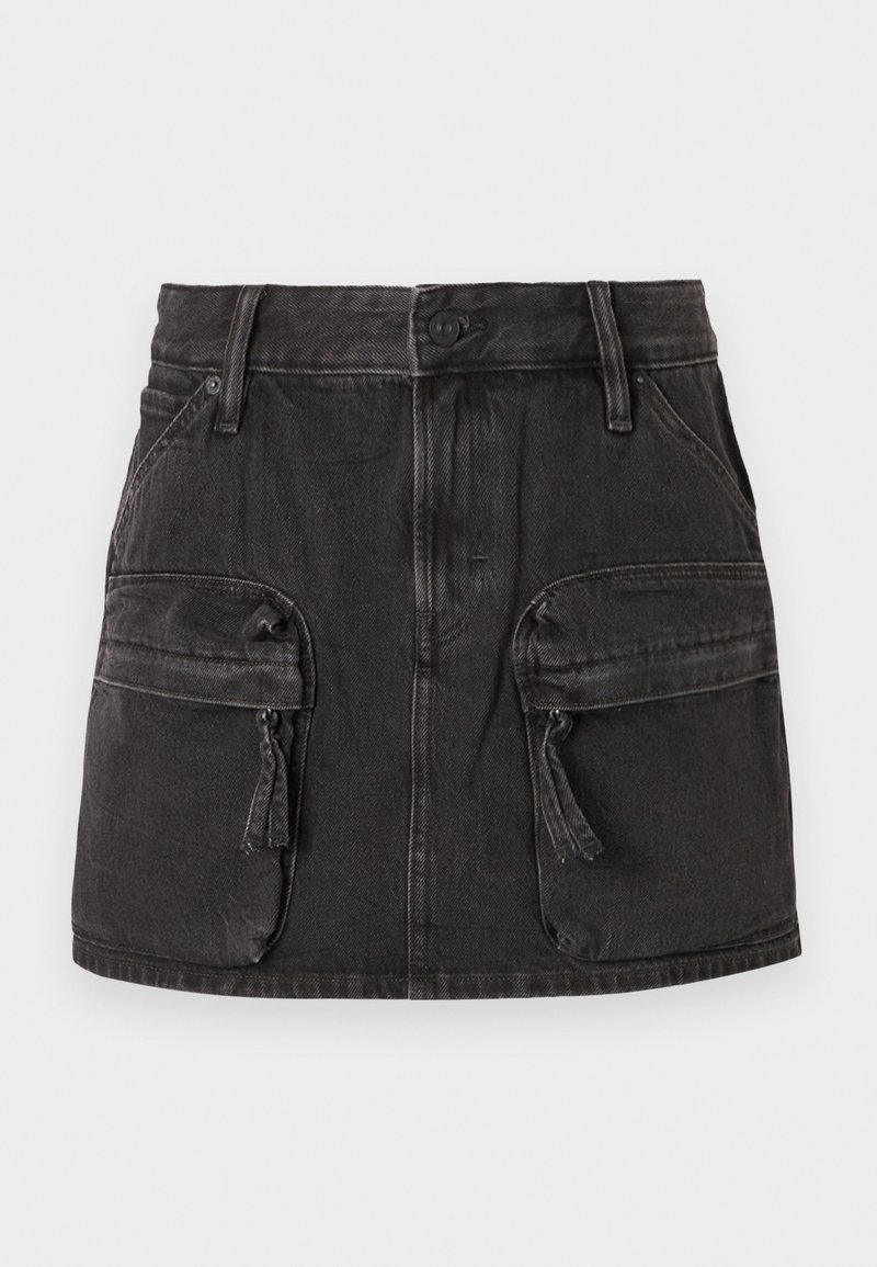 G-Star Minirok zwart denim/blackdenim