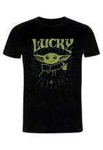 Star Wars Force Of Luck Organic-Camiseta De Manga Corta Unisex Adulto