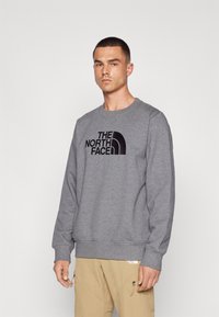The North Face M DREW PEAK REGULAR CREW - Sudadera - medium grey heather