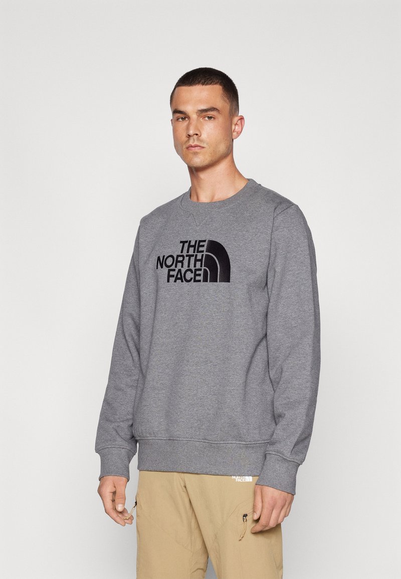 The North Face M DREW PEAK REGULAR CREW - Sudadera - medium grey heather