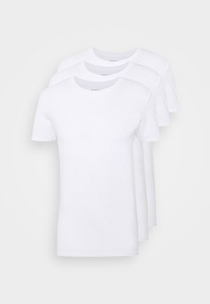 3 PACK - Unterhemd/-shirt - white