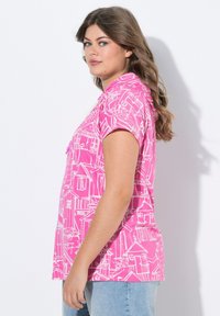 LAURASØN HALBARM  - Camiseta estampada - pink